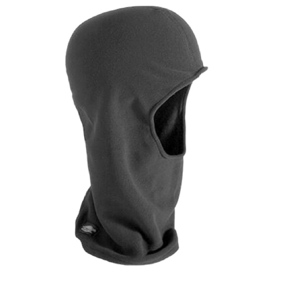 TURTLE FUR NWOT Black Microfleece Balaclava.